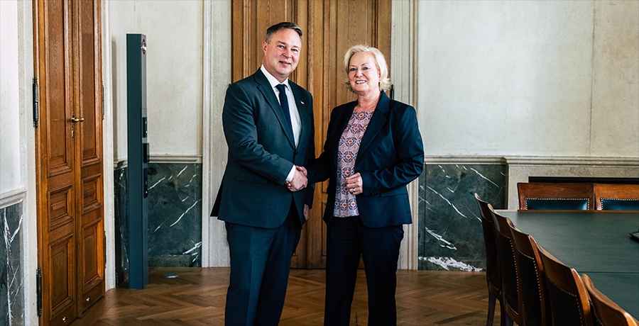 Andreas Babler und Sabine Joham-Neubauer