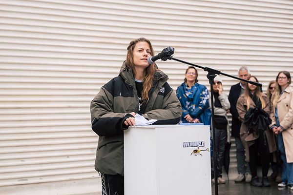 Holzinger Biennale-Eröffnung, Foto: Fuhrer