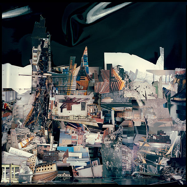 Simona Reisch Skizze 1.2, 2013, aus der Serie "Architektonisches Archiv", C- Print auf Alu- Dibond, 90 x 90cm