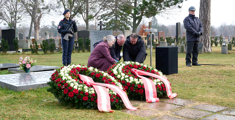 Gedenkveranstaltung Beisetzung Überreste am Spiegelgrund, Foto: BMI/Karl Schober