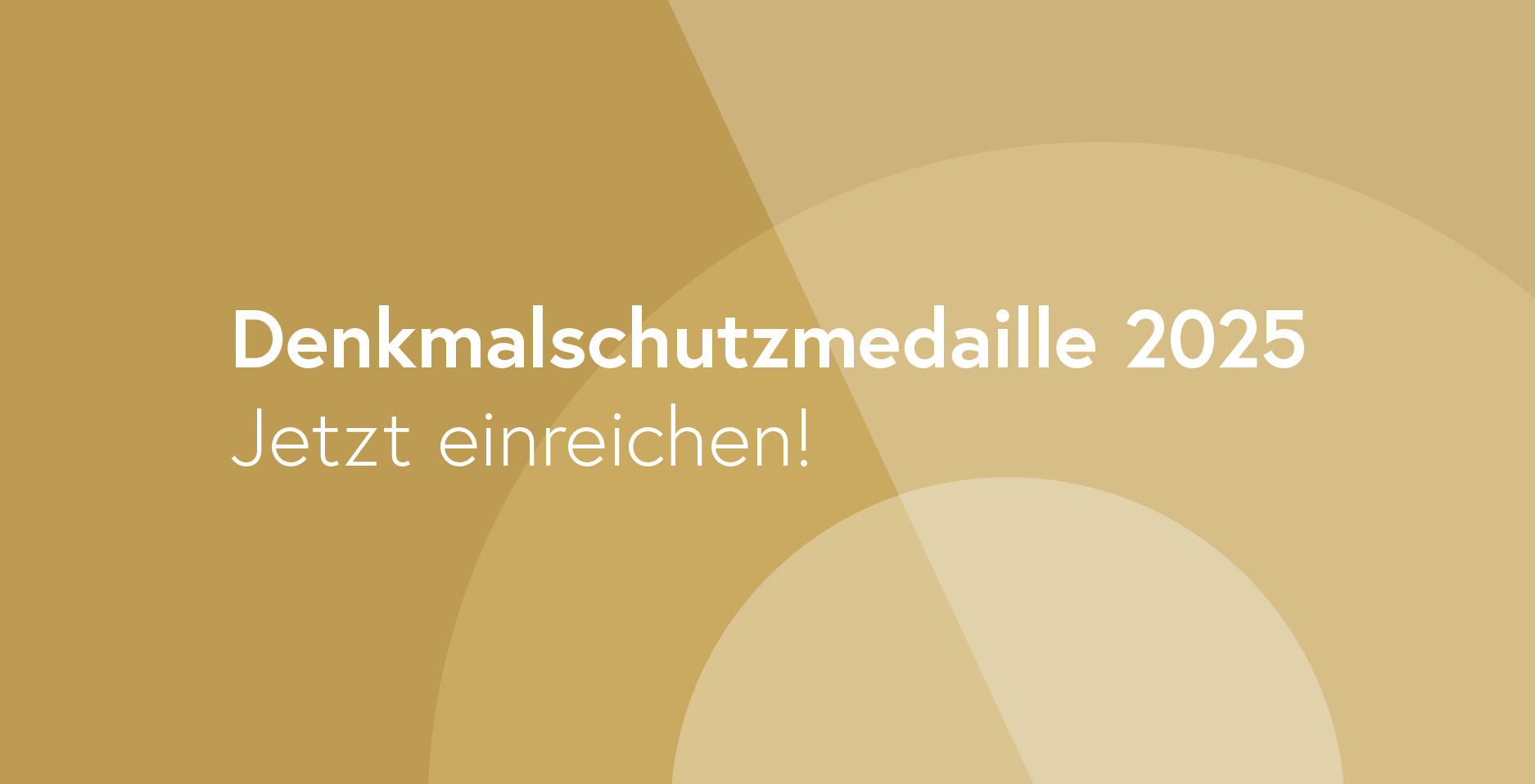 Denkmalschutzmedaille 2025, BDA