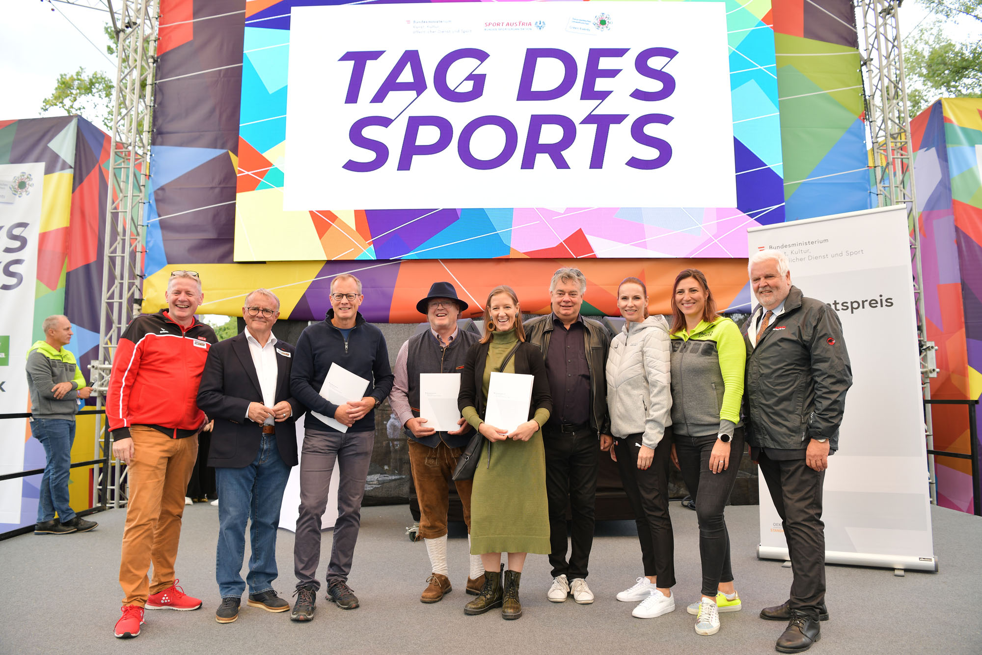 Tag des Sports 2023 - Ehrenamtspreis in der Kategorie Nachhaltigkeit
