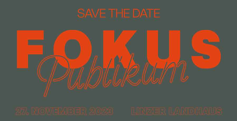 Fokus Publikum im Linzer Landhaus am 27. November 2023
