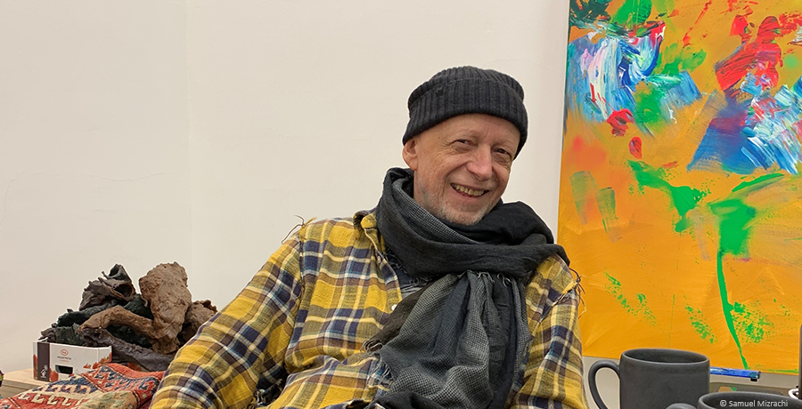 Maler Brandl, Foto Samuel Mizrachi