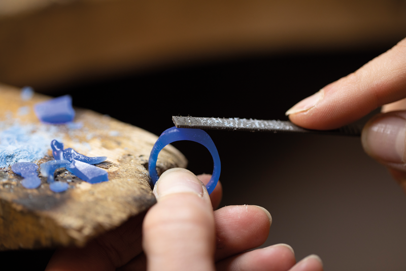 Goldschmiedehandwerkt, Foto: Charlotte Schwarz