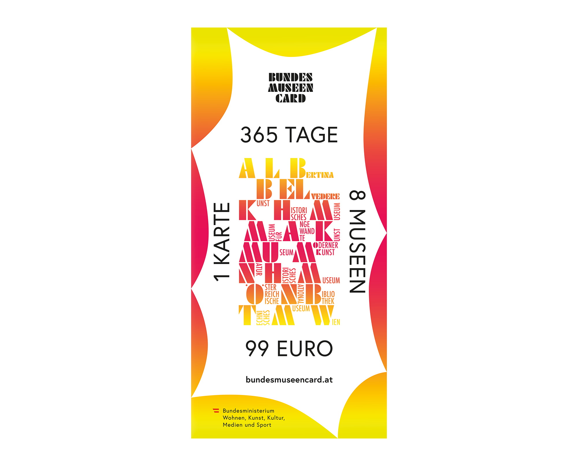 Folder Bundesmuseen Card